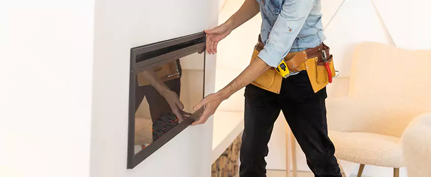Metal Fireplace Installation in Ruston, Louisiana
