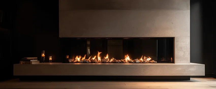 Gas Fireplace Ember Bed Design Services in Ruston, Louisiana