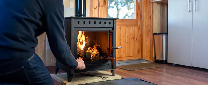 Open Hearth Wood Fireplace Installation in Ruston, LA
