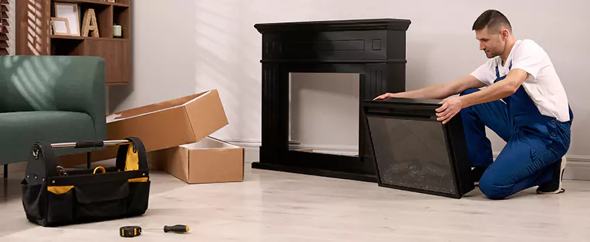 Old Rusted Metal Fireplace Repair And Replacement in Ruston, LA