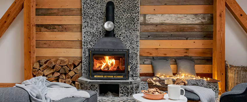 Thelin Hearth Products Direct Vent Gas Stove Fireplace Inspection in Ruston, Louisiana